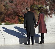 Michelle Obama ir Barackas Obama