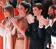 Kim Kardashian, Blanca Suarez, Paz Vega ir Rafael Amargo &bdquo;Stephane Rolland&ldquo; kolekcijos pristatyme