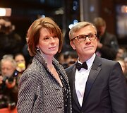 Christophas Waltzas su žmona Judith Holste