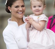 &Scaron;vedijos princesė Estelle &scaron;venčia antrąjį gimtadienį