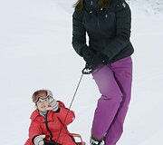 Danijos princesė Mary su dukra princese Josephine