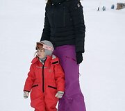 Danijos princesė Mary su dukra princese Josephine