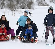 Danijos karali&scaron;koji &scaron;eima: princas Frederikas ir princesė Mary su vaikais Josephine, Isabella, Vincentu ir Christianu
