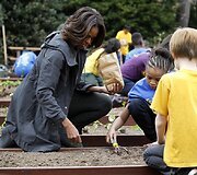 Michelle Obama su vaikais