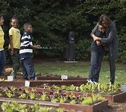 Michelle Obama su vaikais