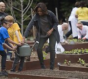 Michelle Obama su vaikais