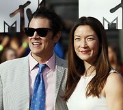 Johnny Knoxvilleas su žmona Naomi Nelson