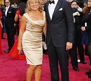 Aktorius Leonardo DiCaprio su mama Irmelin