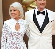 Aktorius Matthew McConaughey su mama Mary Kathleen