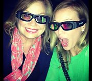 Aktorė ir dainininkė Hilary Duff su mama Susan