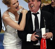 Uma Thurman ir Timothy Spallas
