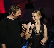 Daxas Shepardas ir Kristen Bell