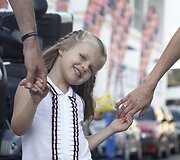 Ispanijos princesė Leonor 2010-aisiais