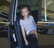 Ispanijos princesė Leonor 2013-aisiais