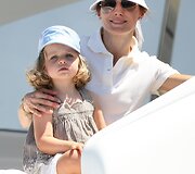 Ispanijos karalienė Letizia su dukra Leonor 2008-aisiais