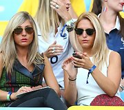 Prancūzijos futbolininkų mylimosios