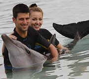 Novakas Džokovičius ir Jelena Ristič