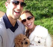 Novakas Džokovičius ir Jelena Ristič