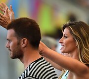 Gisele Bundchen su vyru Tomu Brady