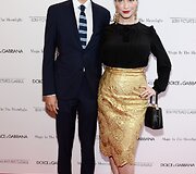 Christina Hendricks su vyru Geoffrey Arendu