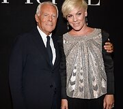 Giorgio Armani ir Pink