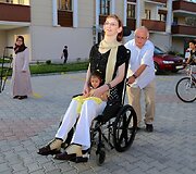 Rumeysa Gelgi su tėvu