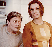 Natalija Bondarčiuk ir Donatas Banionis filme &bdquo;Soliaris&ldquo; (1972 m.)