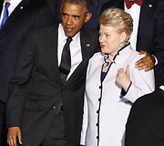 Dalia Grybauskaitė ir Barackas Obama