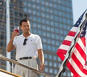 Leonardo DiCaprio filme &bdquo;Volstrito Vilkas&ldquo; (2013 m.)
