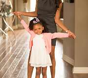 Koi Branscomb su savo mama TaQoya Branscomb