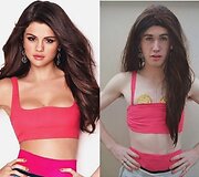 Liamas Martinas imituoja Seleną Gomez
