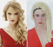 Liamas Martinas imituoja Taylor Swift