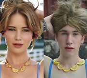Liamas Martinas imituoja Jennifer Lawrence