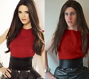 Liamas Martinas imituoja Kendall Jenner