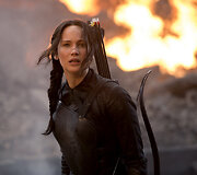 Jennifer Lawrence filme &bdquo;Bado žaidynės: Strazdas Giesmininkas. 1 dalis&ldquo;