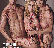Serialo &bdquo;Tikras kraujas&ldquo; žvaigždės Alexanderis Skarsgardas, Anna Paquin ir Stephenas Moyeris ant &bdquo;Rolling Stone&ldquo; vir&scaron;elio (2010 m. rugsėjis)