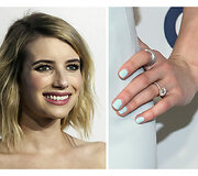 Emmos Roberts sužadėtuvių žiedas