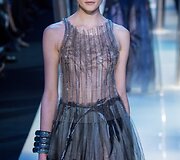 Kristina Petro&scaron;iūtė &bdquo;Giorgio Armani&ldquo; kolekcijos pristatyme