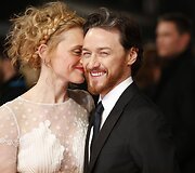 Jamesas McAvoy ir Anne-Marie Duff