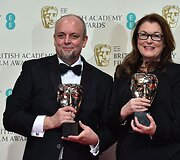 Markas Coulieras ir Frances Hannon apdovanoti už grimą filmui &bdquo;Vie&scaron;butis &bdquo;Didysis Budape&scaron;tas&ldquo;