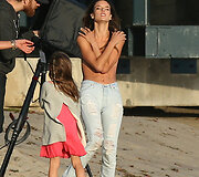Alessandra Ambrosio su dukra Anja