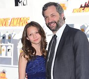 Juddas Apatow su dukra Iris Apatow