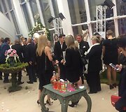 Elvyros Monginienės vie&scaron;nagės Kanuose akimirka