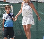 Britney Spears su sūnumi Jaydenu Jamesu