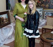 Daiva Tamo&scaron;iūnaitė su dukra Adele