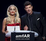 Rita Ora ir Robinas Thicke'as