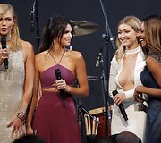 Karlie Kloss, Kendall Jenner, Gigi Hadid ir Jourdan Dunn