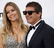 Antonio Banderasas ir Nicole Kimpel 