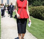 Modelis Amalie Gassmann &bdquo;Christian Dior&ldquo; kolekcijos pristatyme