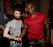 Danielis Radcliffe'as ir Mike'as Tysonas